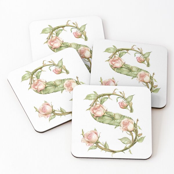 Item preview, Alphabet Florals designed and sold by CotswoldCottage.