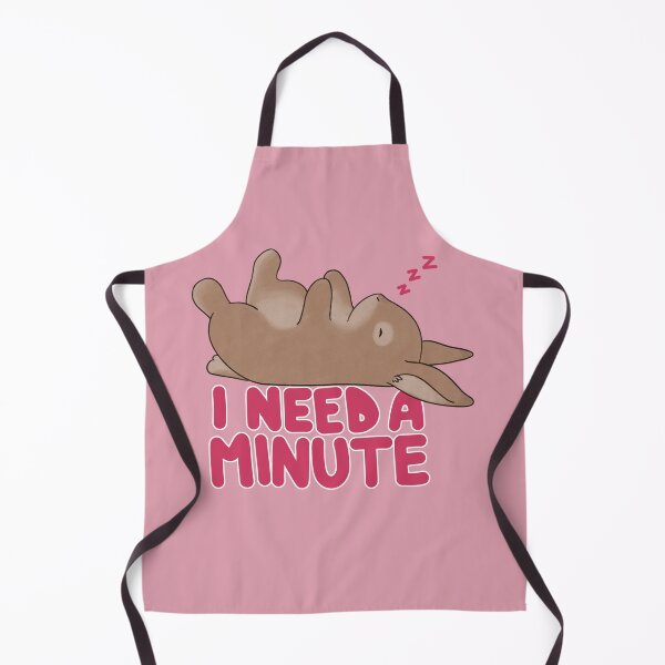 Item preview, Bunny I Need a Minute Motivational designed and sold by deliinthesky.
