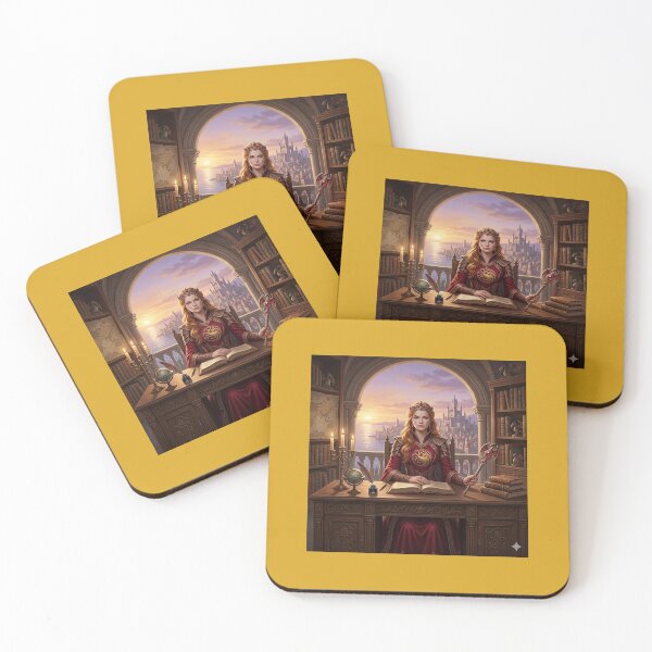 Item preview, The Lady of the Castle in the Library. designed and sold by JoyNest = "The nest of joy".