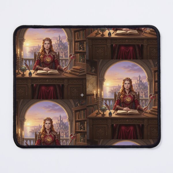 Item preview, The Lady of the Castle in the Library. designed and sold by JoyNest = "The nest of joy".