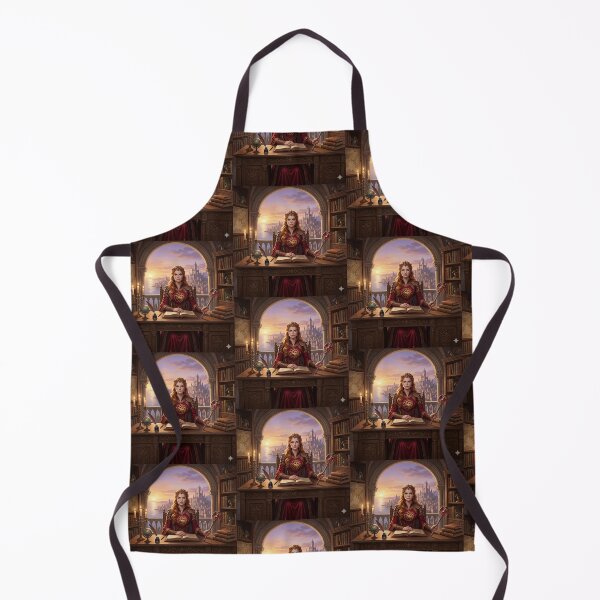 Item preview, The Lady of the Castle in the Library. designed and sold by JoyNest = "The nest of joy".