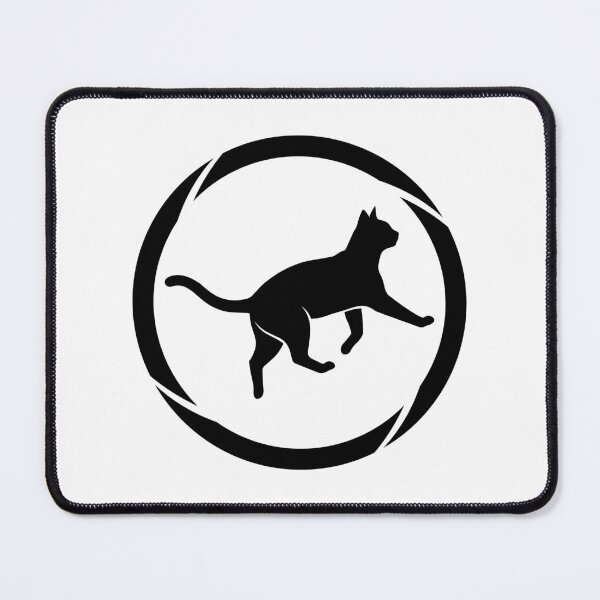 Item preview, Minimalist Cat Silhouette Camera Shutter Logo designed and sold by Omar-2D.