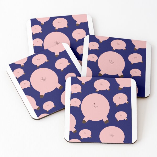 Item preview, Piggy butts (Navy blue) designed and sold by Designs by Sara Felton.