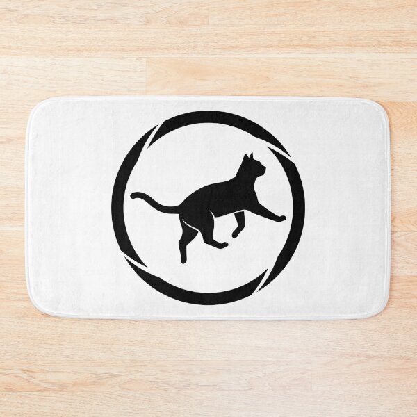 Item preview, Minimalist Cat Silhouette Camera Shutter Logo designed and sold by Omar-2D.