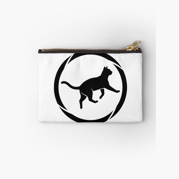 Item preview, Minimalist Cat Silhouette Camera Shutter Logo designed and sold by Omar-2D.