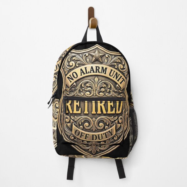 Item preview, Retired Police Officer Badge Funny No Alarm Unit Cop designed and sold by GrandeDuc.