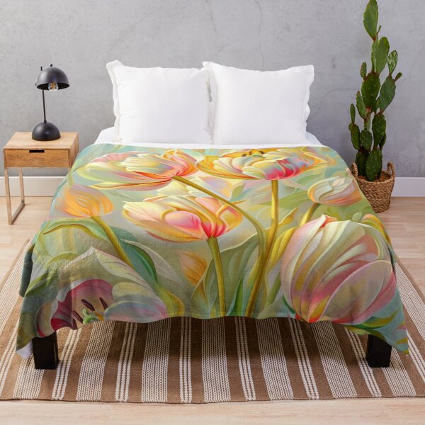 Item preview, Tulip flowers artwork designed and sold by MargaretWiktor.