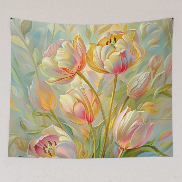Item preview, Tulip flowers artwork designed and sold by MargaretWiktor.