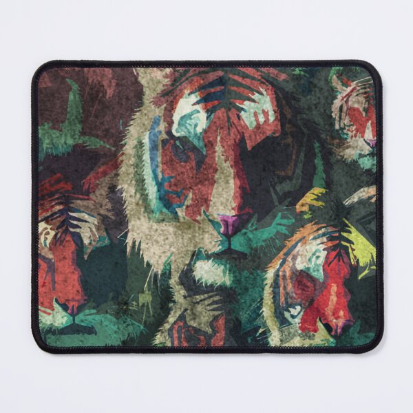 Item preview, Abstract tigers designed and sold by kinpirks.