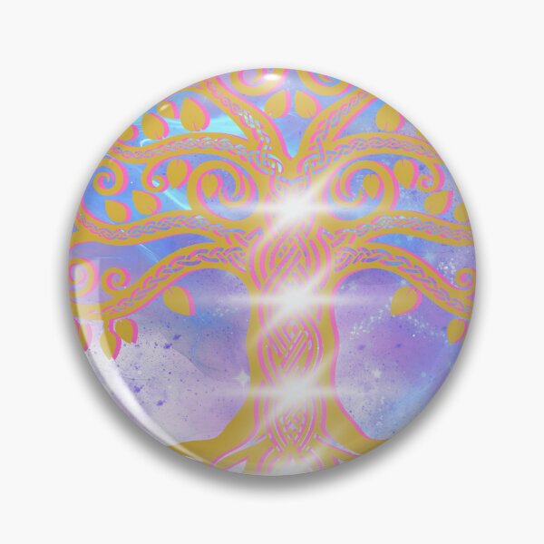 Item preview, Yggdrasil: The Golden Tree of Cosmos designed and sold by Diseño que alegran tu día.