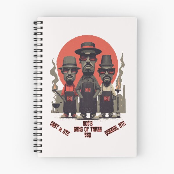 Item preview, Bob’s Gang of Three BBQ – Queens NYC Street Smokehouse Vibes designed and sold by Ignorant-Artist.