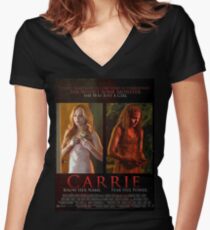 Carrie 2013 Fitted V-Neck T-Shirt