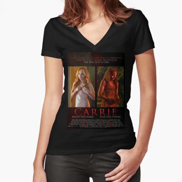 Carrie 2013 Fitted V-Neck T-Shirt
