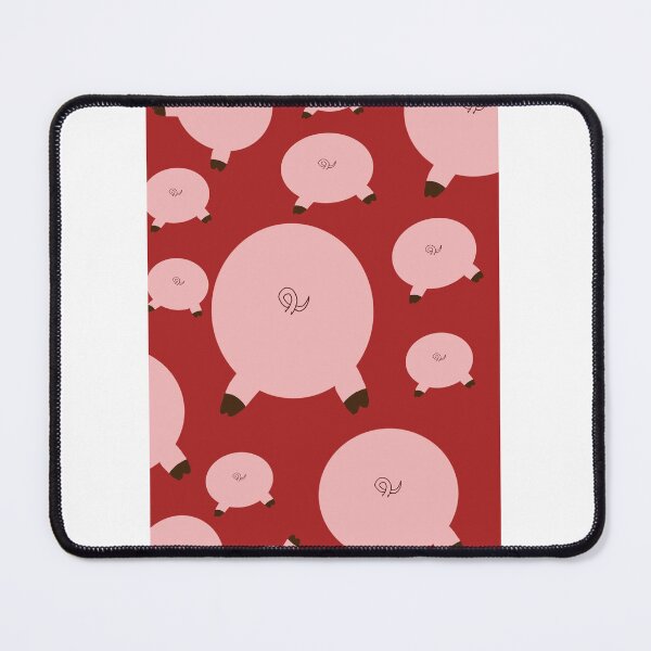 Item preview, Piggy butts-red designed and sold by Designs by Sara Felton.