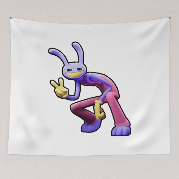 Item preview, JAX THE BUNNY RABBIT SMILING (THE AMAZING DIGITAL CIRCUS TADC) designed and sold by Python Designs .