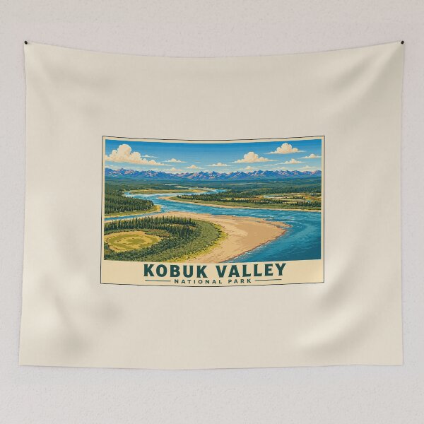 Item preview, Kobuk Valley National Park Retro Design designed and sold by Gideon Emmerich.