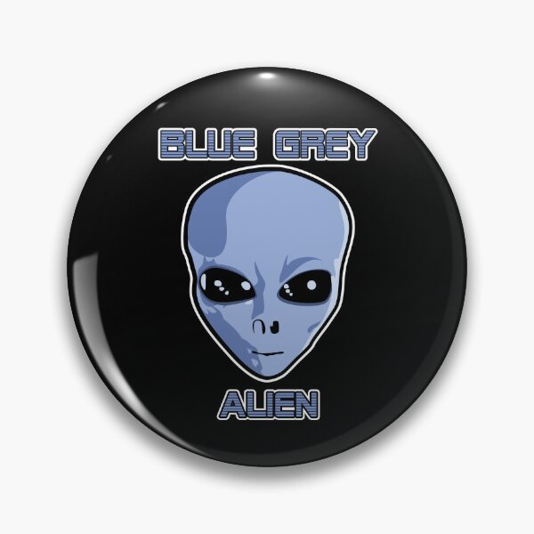 Artikelvorschau, Blaugrauer Alien entworfen und verkauft von MagicEyesOnly.