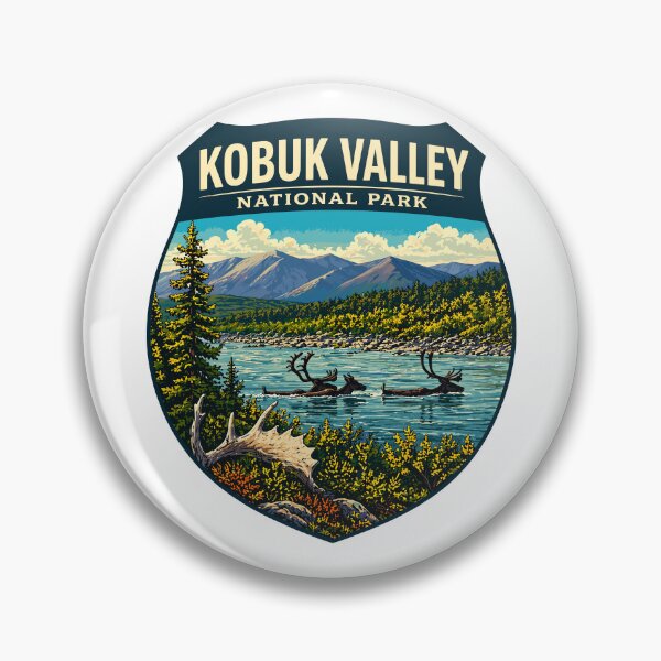 Item preview, Kobuk Valley National Park Retro Design designed and sold by Gideon Emmerich.