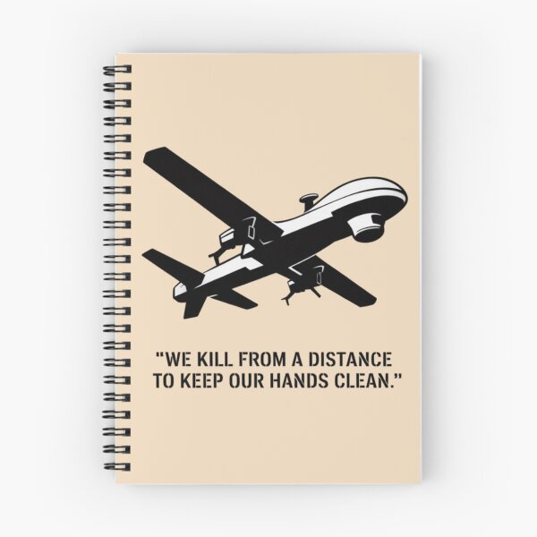 Item preview, Military Drone - we kill from a distance to keep our hands clean. designed and sold by 123ks.