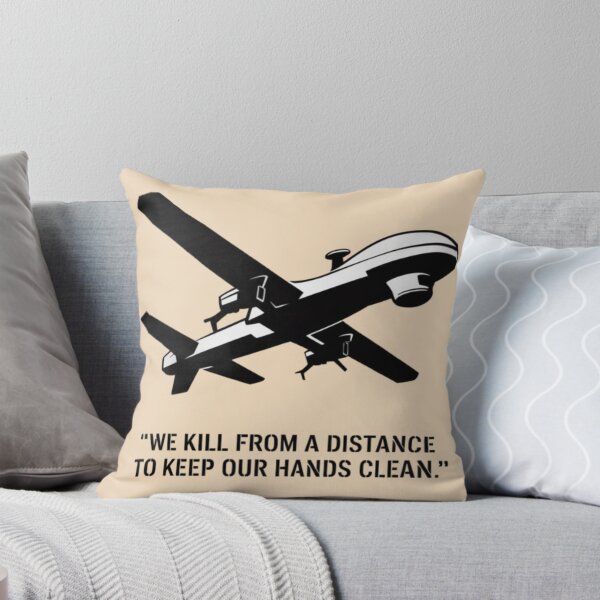 Item preview, Military Drone - we kill from a distance to keep our hands clean. designed and sold by 123ks.