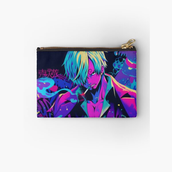 Item preview, Neon Vaporwave Sanji designed and sold by AnimeArsenalPrints.