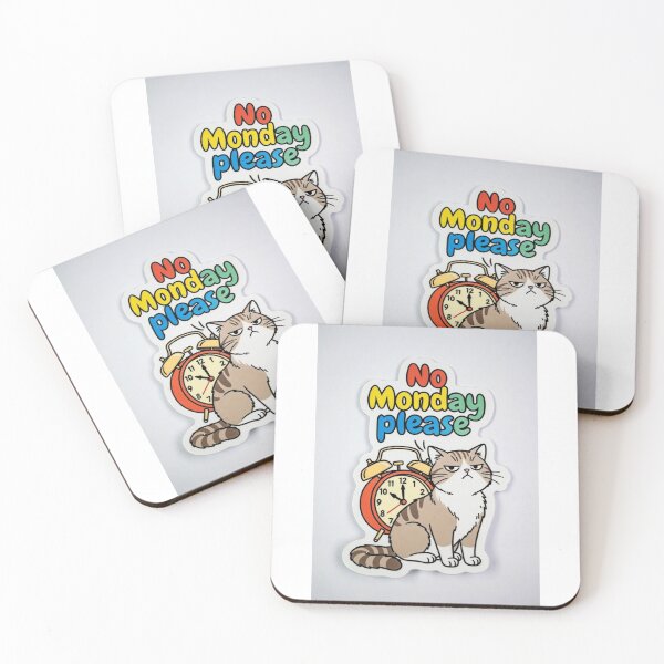 Item preview, Lazy Sunday Cat ? | Chill Mood Stickers designed and sold by Cutecatties.