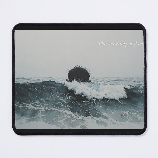 Item preview, The Sea Whisper’d Me... designed and sold by RainToday.