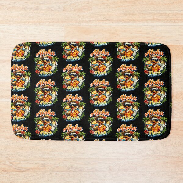 Item preview, Aloha Duck Tropical Vacation Shaka Design designed and sold by TeeTimeTreasure.