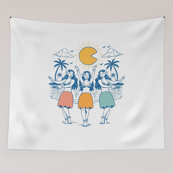 Item preview, Hula Dance Arcade designed and sold by coffeeman.