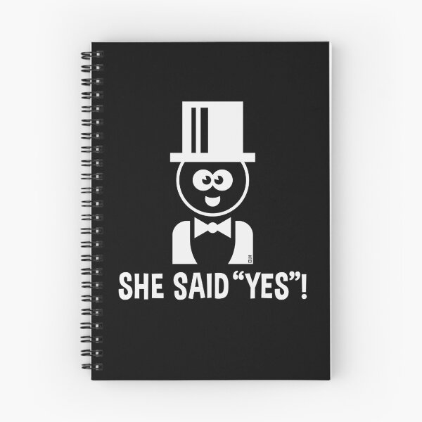 Item preview, Groom – She Said “Yes”! (Stag Night / Bachelor Party / Wedding / White) designed and sold by MrFaulbaum.