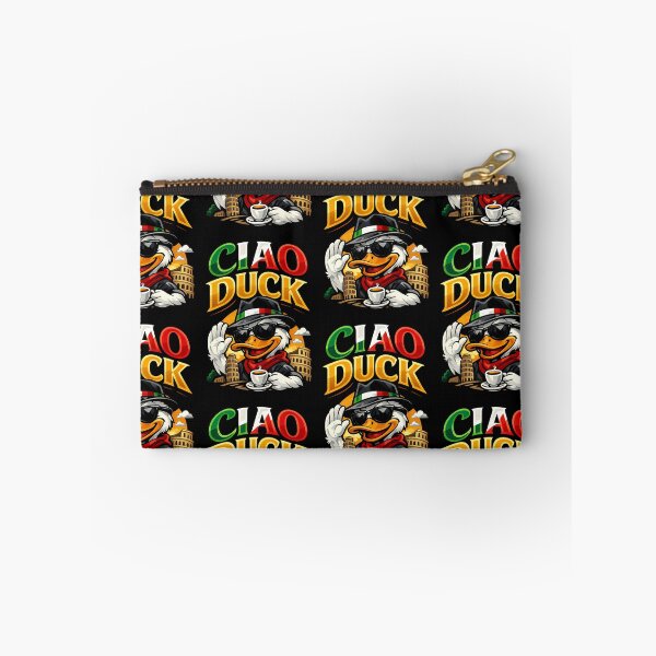 Item preview, Ciao Duck Italian Vacation Coffee Travel Design designed and sold by TeeTimeTreasure.