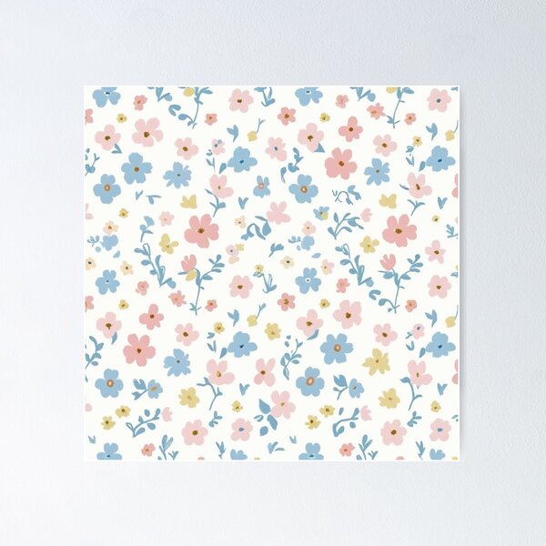 Item preview, Ditsy Grunge -  Floral  designed and sold by CleverCulture.