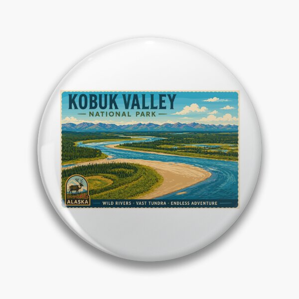 Item preview, Kobuk Valley National Park Retro Design designed and sold by Gideon Emmerich.