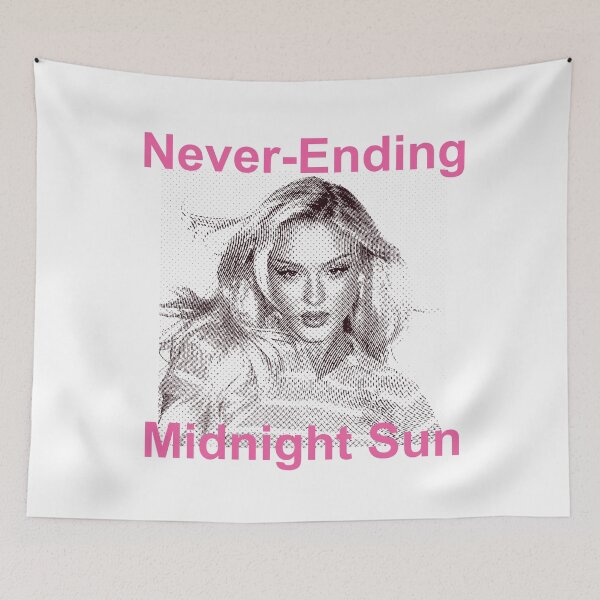 Item preview, Never Ending Midnight Sun Zara Larsson designed and sold by DhriegoStudio.