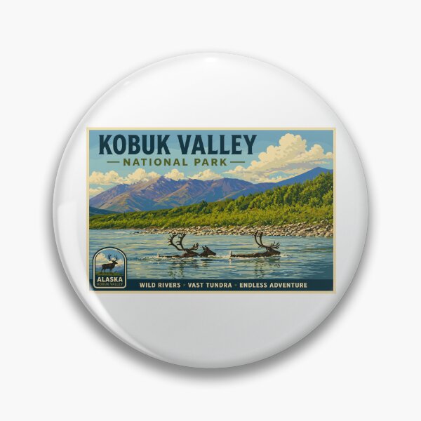 Item preview, Kobuk Valley National Park Retro Design designed and sold by Gideon Emmerich.
