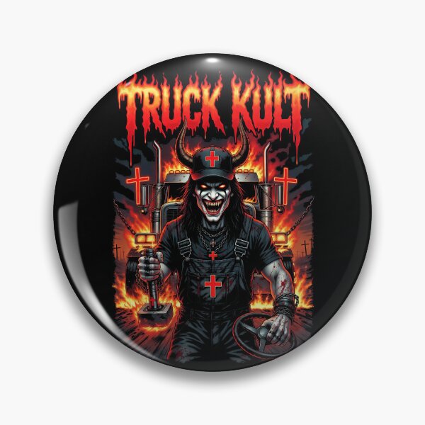 Item preview, Truck Kult - Evil Demon Trucker Horror Highway Design designed and sold by MorbidDreams.