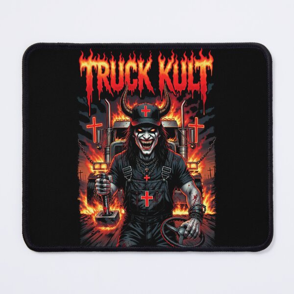 Item preview, Truck Kult - Evil Demon Trucker Horror Highway Design designed and sold by MorbidDreams.