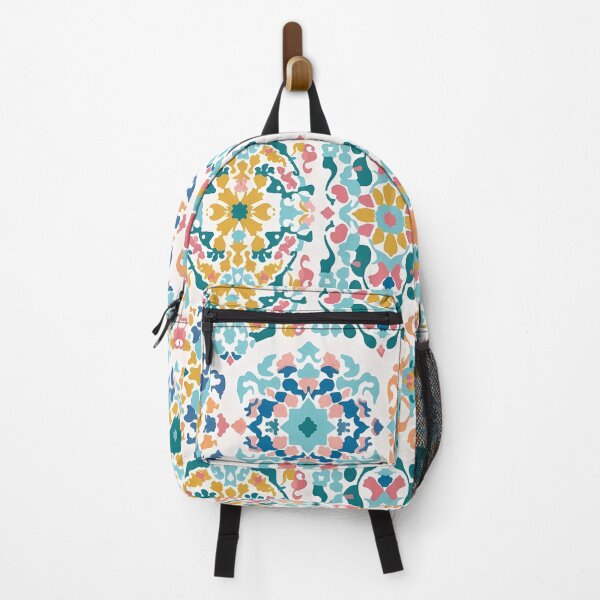 Item preview, Vibrant Pastel Mandala Floral Pattern designed and sold by barloly.