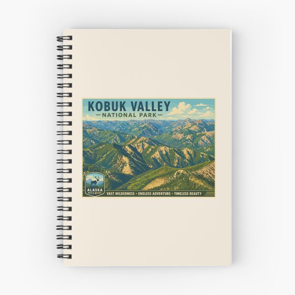 Item preview, Kobuk Valley National Park Retro Design designed and sold by Gideon Emmerich.