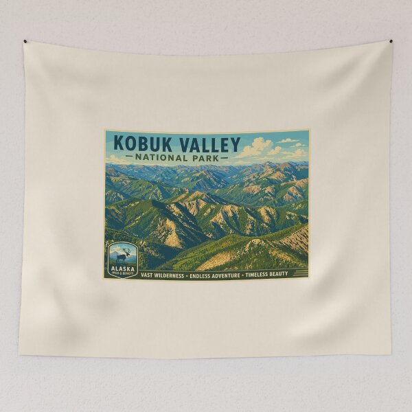 Item preview, Kobuk Valley National Park Retro Design designed and sold by Gideon Emmerich.