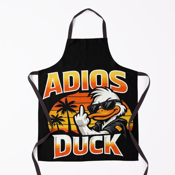 Item preview, Adios Duck Funny Rude Duck Summer Vacation Design designed and sold by TeeTimeTreasure.