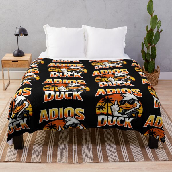 Item preview, Adios Duck Funny Rude Duck Summer Vacation Design designed and sold by TeeTimeTreasure.