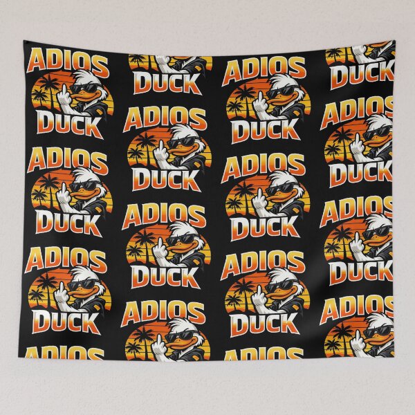 Item preview, Adios Duck Funny Rude Duck Summer Vacation Design designed and sold by TeeTimeTreasure.