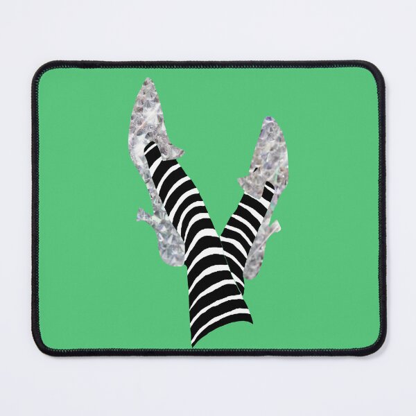 Item preview, Prism Heels – Shoes of Oz Collection – Diamond Light Edition v3 - #50C878 Emerald City Green background designed and sold by WheelieGdArt.