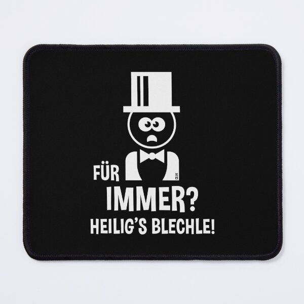 Item preview, Groom – Forever? Holy cow! (Bachelor party / Stag party / White) designed and sold by Roderix.