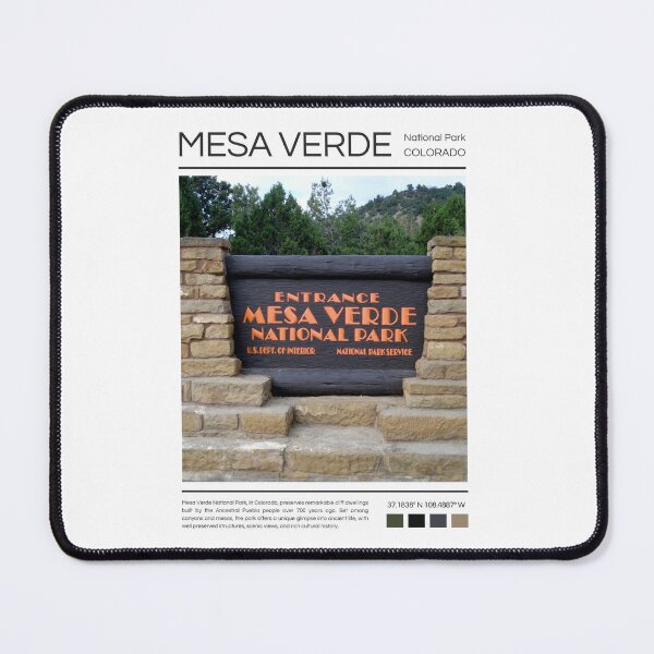 Item preview, Mesa Verde National Park - Colorado  designed and sold by StudioRedKoala.