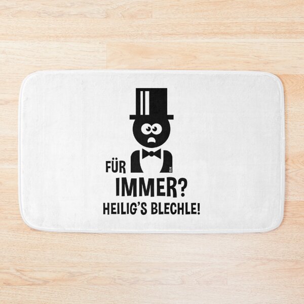 Item preview, Groom – Forever? Holy cow! (Bachelor party / Stag party / Black) designed and sold by Roderix.