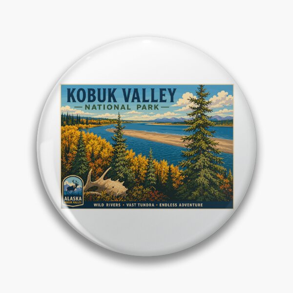 Item preview, Kobuk Valley National Park Retro Design designed and sold by Gideon Emmerich.
