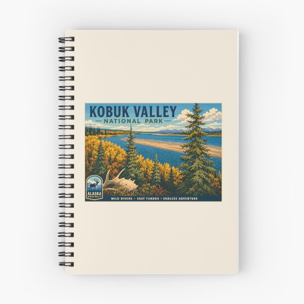 Item preview, Kobuk Valley National Park Retro Design designed and sold by Gideon Emmerich.
