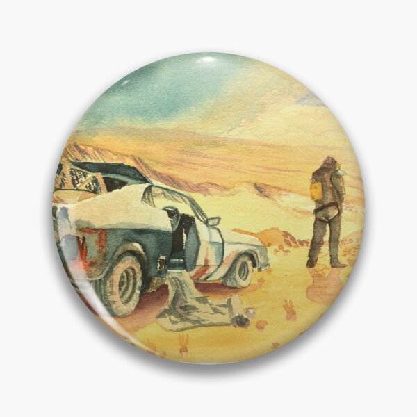 Item preview, Fuego y sangre - Mad Max - Pintura en acuarela designed and sold by The Art of Victoria Pfeiffer.